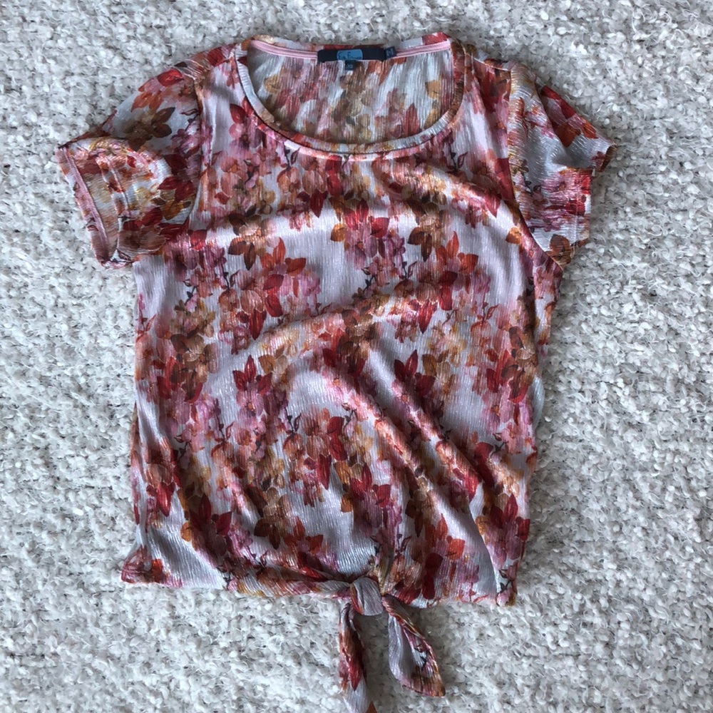 Eva Franco (Anthropologie purchase) floral top